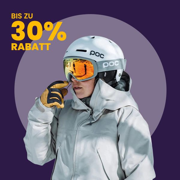 Skibrillen und Skihelmen bis zu 60% Rabatt